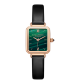 Wind and luxury retro small square plate famous brand watch small green watch Wind and luxury retro small square plate famous brand watch small green watch