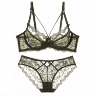 Sexy slim bra with lace and transparent bra Sexy slim bra with lace and transparent bra