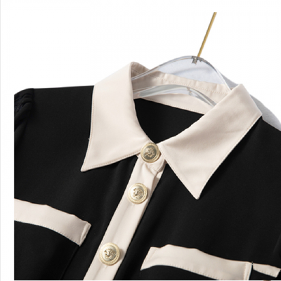 2025 fall new ladies fashion temperament lady style lapel dress 2025 fall new ladies fashion temperament lady style lapel dress