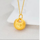 Golden Little Fat Fu Golden Pendant 6.7g